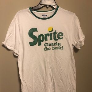 Sprite a old Navy shirt